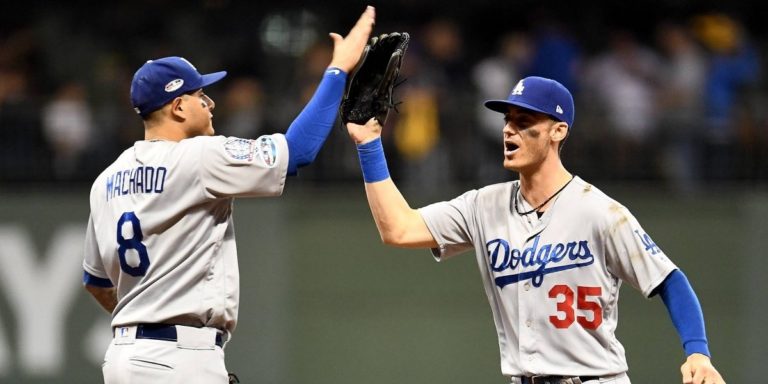 Empata Dodgers serie de campeonato ante Cerveceros