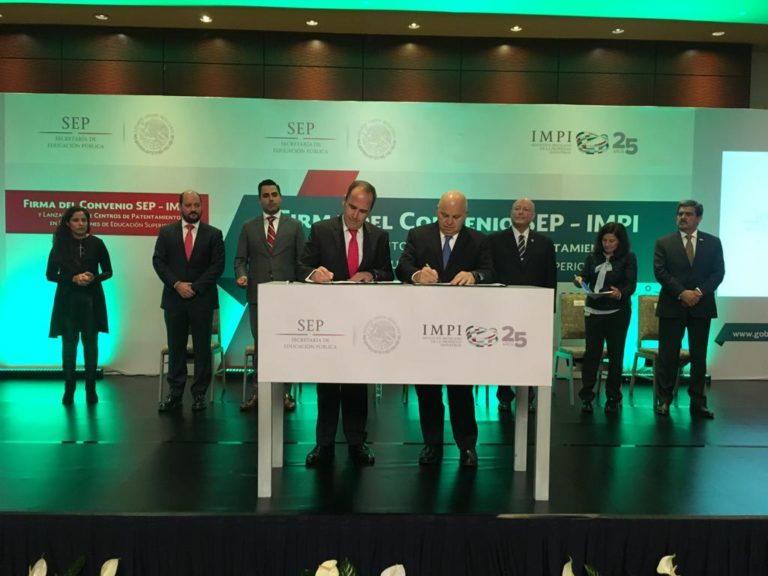 Firma SEP convenio de colaboración con el IMPI en beneficio de la UAS