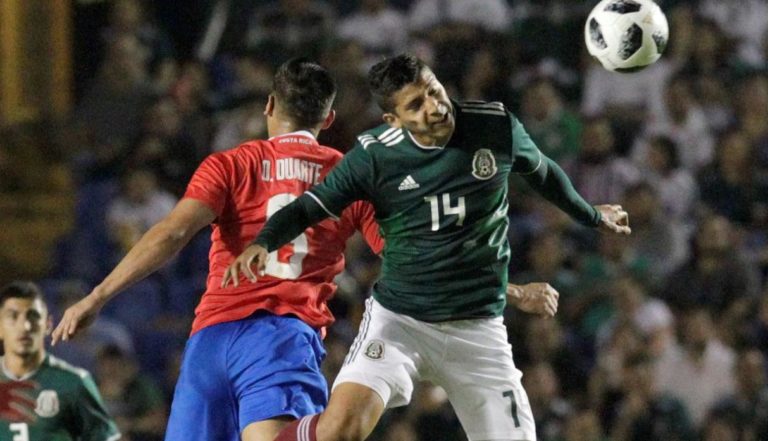 México remontó a Costa Rica y rompió maleficio