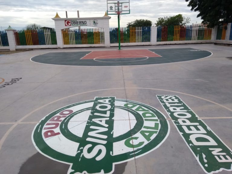 Dejan al 100% cancha del deporte adaptado en Navolato (FOTOS)