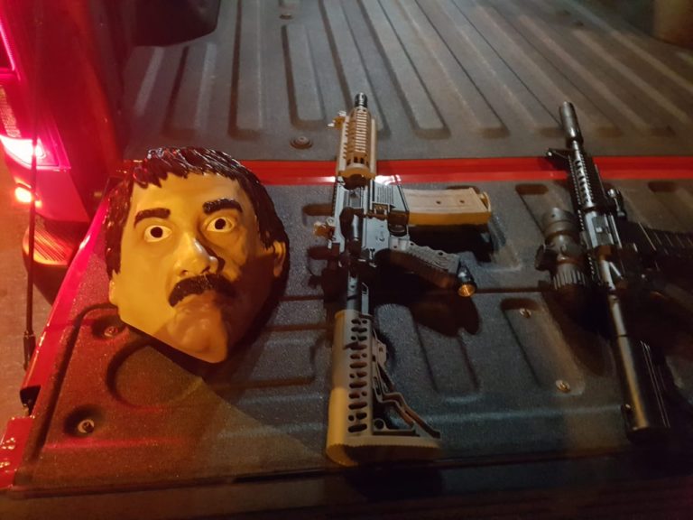 Marinos entran en operativo Halloween; prometen arresto por armas de juguete