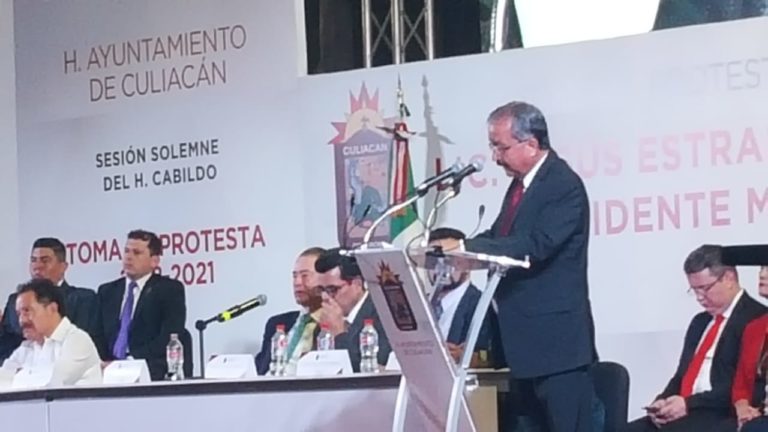 Asume Estrada Ferreiro Ayuntamiento de Culiacán