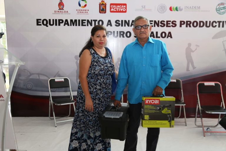 Reciben apoyos productivos para sus negocios MiPyMes de Culiacán