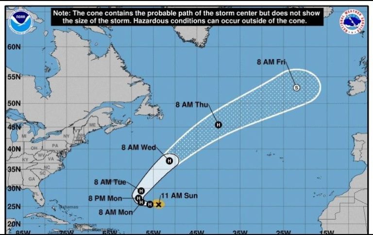 Tormenta tropical “Óscar” podría convertirse en huracán