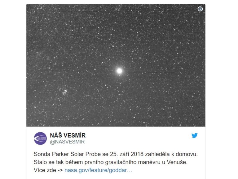 Sorprende imagen de la Tierra millones de kilómetros de ella