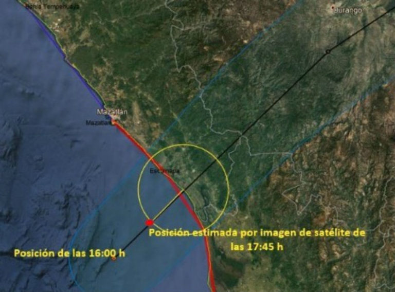 Muralla delantera de huracán ‘Willa’ llega a Sinaloa