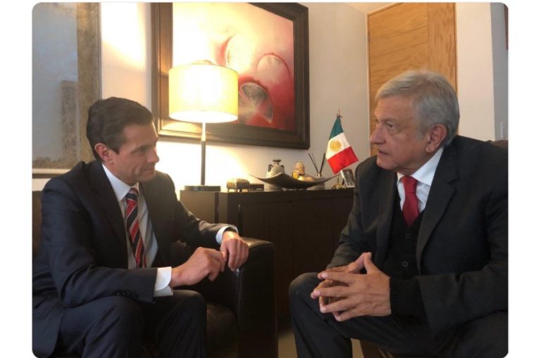 López Obrador invita a Peña Nieto a comer a su casa