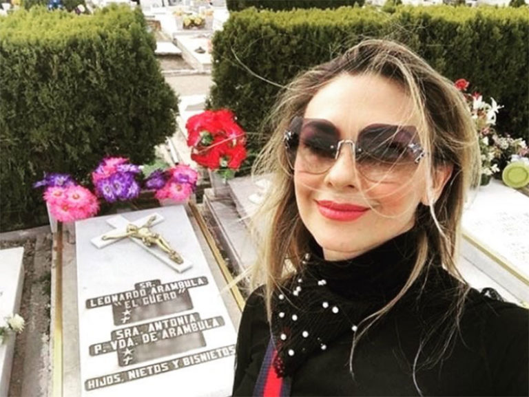 Aracely Arámbula confirma la muerte de mamá de Luis Miguel