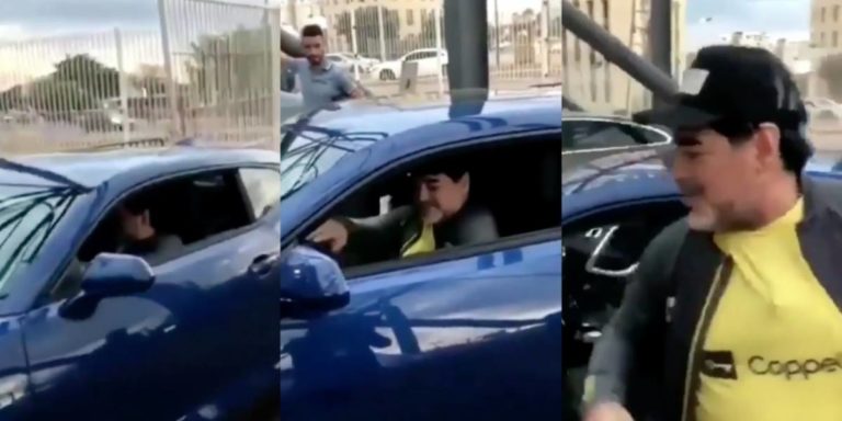 Regala Dorados lujoso auto a Maradona previo a la Final (VIDEO)