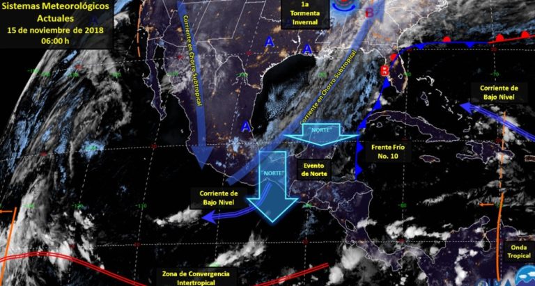 Primera tormenta invernal y el frente 10 dejarán de afectar al país