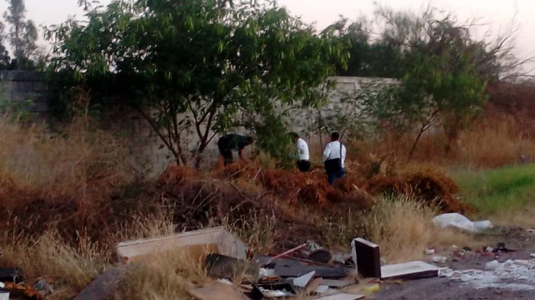 Hallan cadáver en dren de Valle Alto