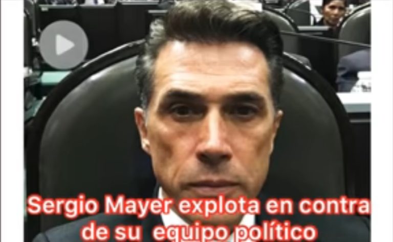 Filtran un audio del nuevo escándalo de Sergio Mayer (AUDIO)