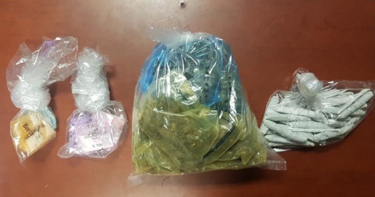 Detienen en Culiacán a dos personas en posesión de droga y un arma