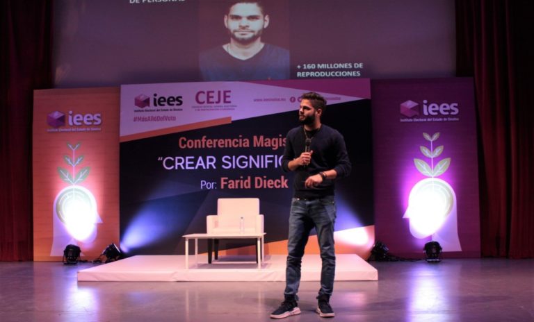 Reta Farid Dieck a jóvenes en cambiar al país