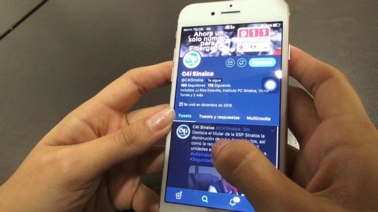 Policía informará al momento en Twitter situación vial de Culiacán