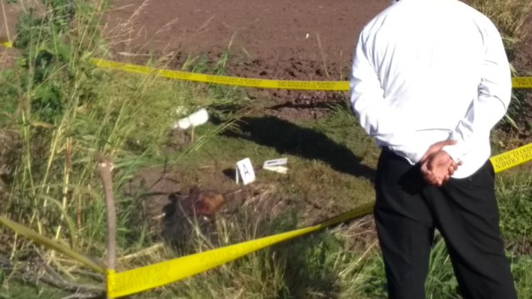 A balazos localizan muerto a joven a metros de La Costera