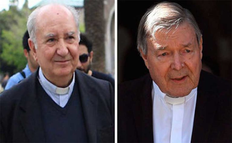 El Papa saca de su equipo a 2 cardenales afectados por escándalos