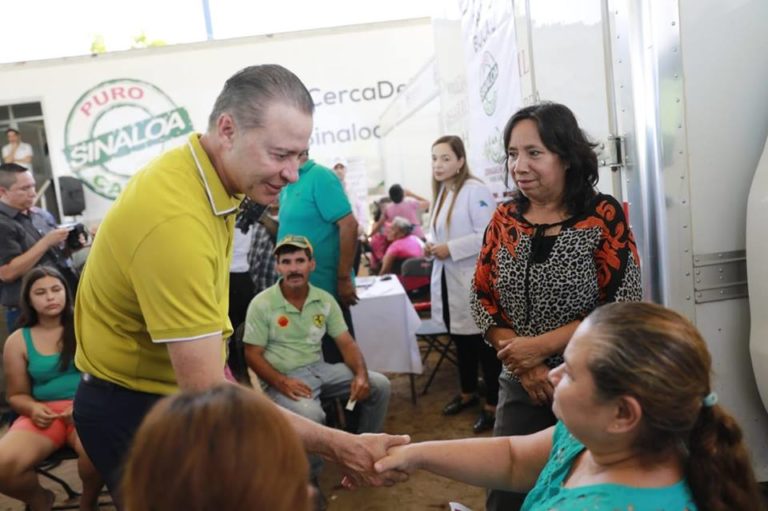 Alcanzan jornadas de apoyo 20 mil servicios; llegan a Culiacancito