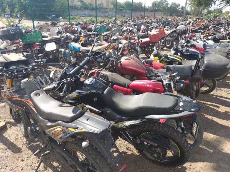 Por violar leyes de Tránsito, mil 700 motos decomisa Culiacán en 2018
