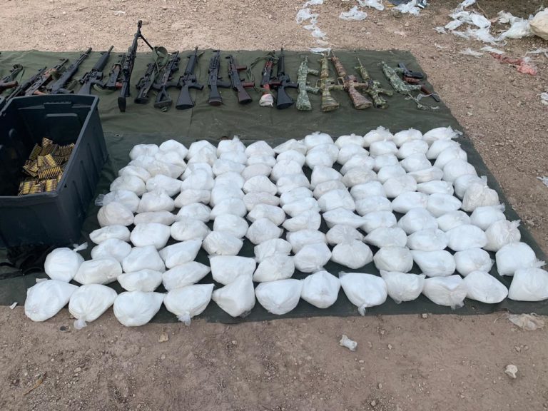 Aseguran 100 kilos de droga en Mocorito