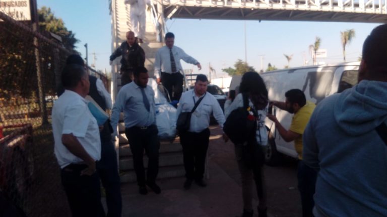 Muere indigente en puente peatonal de la calzada Aeropuerto