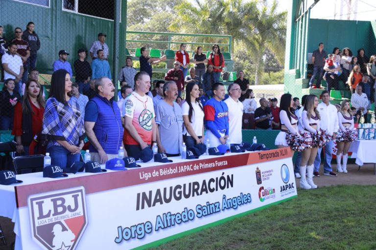 Inauguran la XLIII Edición de la Liga de Beisbol JAPAC de Primera Fuerza