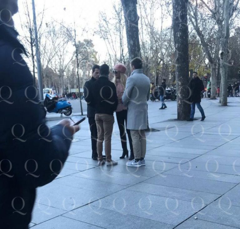 Pasea expresidente Peña Nieto con modelo en Madrid