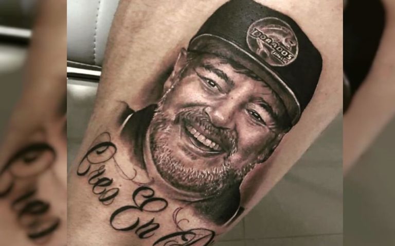 Portero de Dorados se tatuó la cara de Diego Maradona