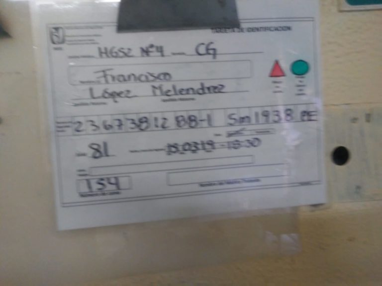 Duró 15 días internado en el IMSS Navolato y ‘no le atendieron’