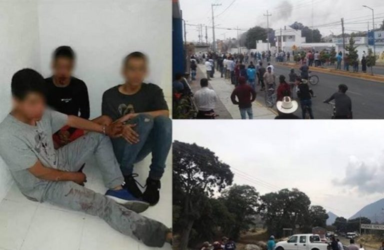 Linchan a seis en Veracruz señalados como secuestradores