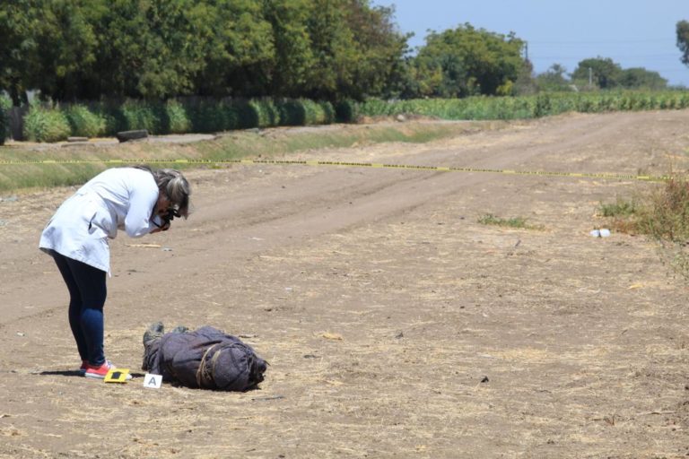 Hallan un embolsado en campo La Guajira