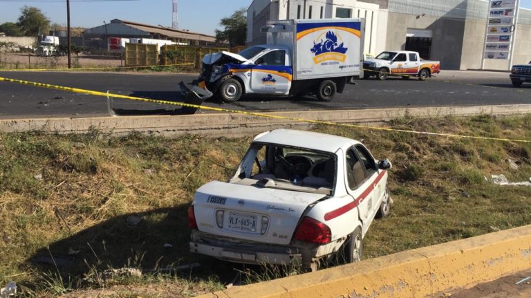 Muere taxista en accidente por ‘La Costerita’