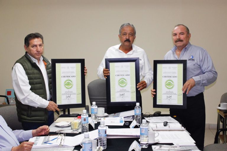 Recibe Japac certificados de calidad ambiental