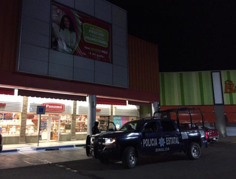 Custodio de valores es herido en asalto a plaza comercial al sur de Culiacán