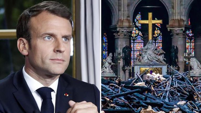 Macron fija en 5 años el plazo para reconstruir Notre Dame