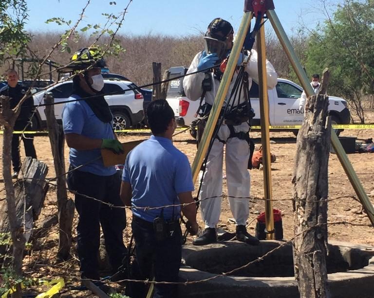 Localizan en una noria de El Salado el cadáver de un joven