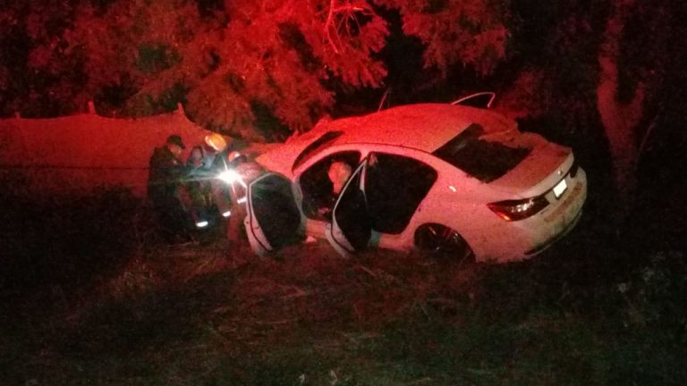Dos lesionados deja accidente en la Navolato-Altata; eran de Navolato