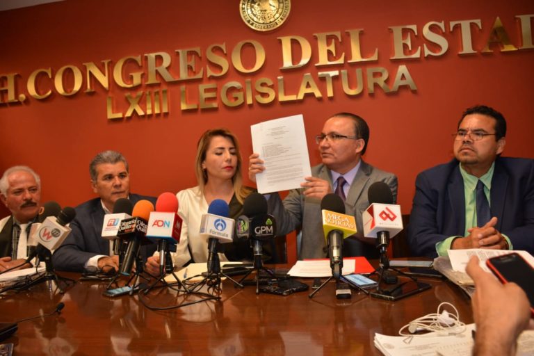 Arremeten partidos contra imposición de Morena en el Congreso