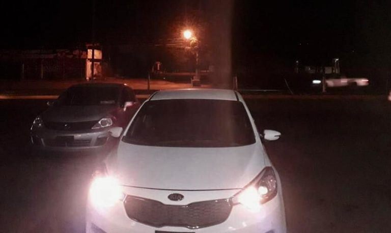 Tras persecución decomisan auto robado en El Limoncito, Navolato