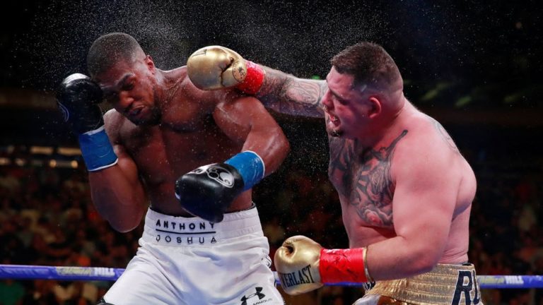 Hay revancha entre Anthony Joshua y Andy Ruiz