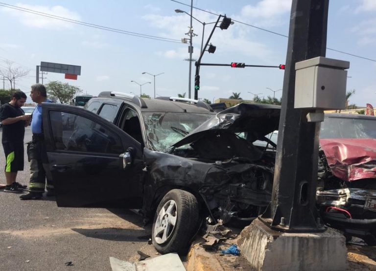 Carambola deja siete heridos al norte de Culiacán