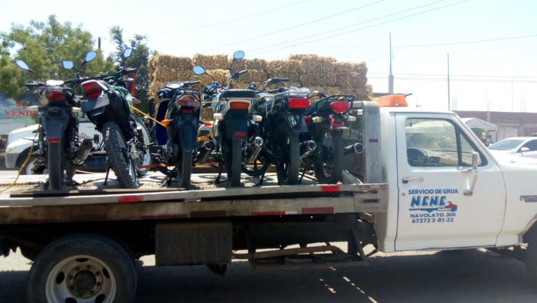 Hasta 50 motos caen por día en Villa Juárez