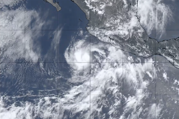 Se forma depresión tropical en el Pacífico; en 24 horas podría convertirse en tormenta Alvin