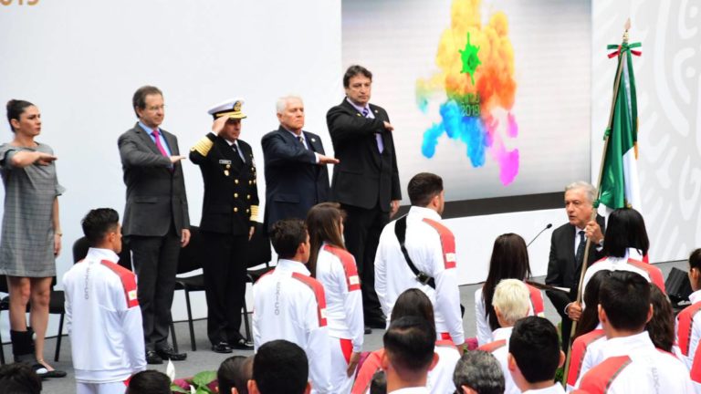 ¡Banderazo inicial! México listo para los Juegos Panamericanos
