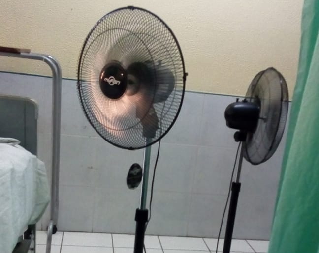 Agobia calor a pacientes en IMSS Navolato; presentan salpullido