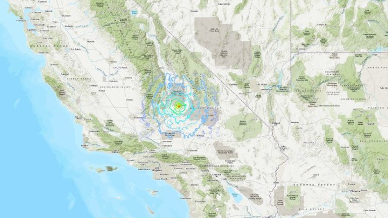 Se registra nuevo sismo de magnitud 4.9 en California