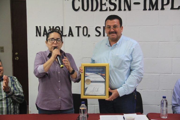 Certifican a Implan Navolato a nivel nacional