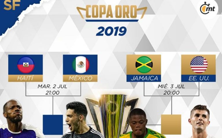 Las cenicientas del Caribe contra los favoritos: México y EU ¡Así quedaron las Semis de Copa Oro!