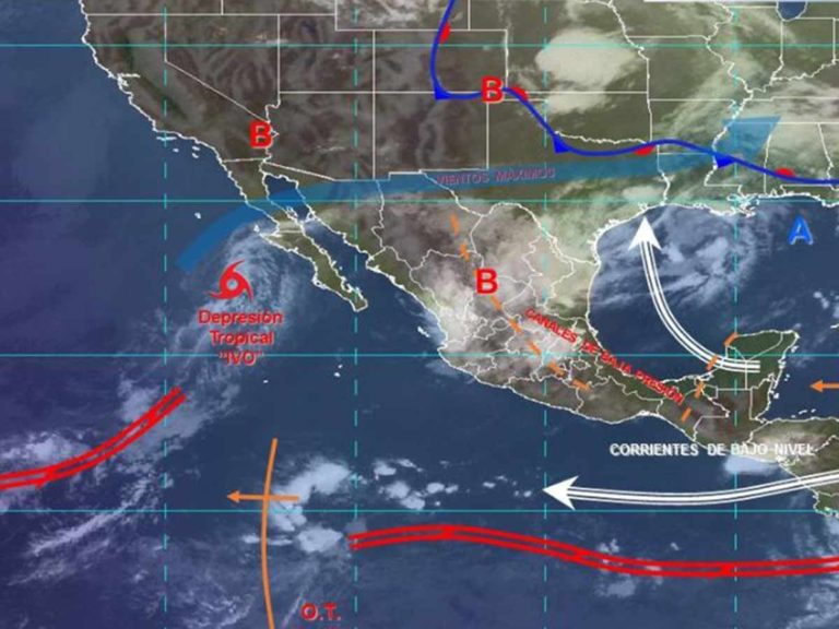 Se degrada Ivo a depresión tropical