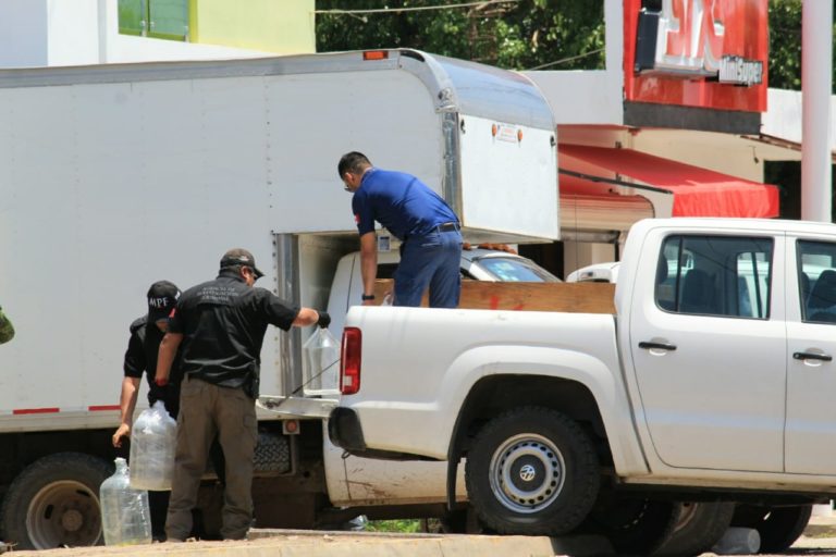 Era laboratorio clandestino casa resguardada en la Díaz Ordaz